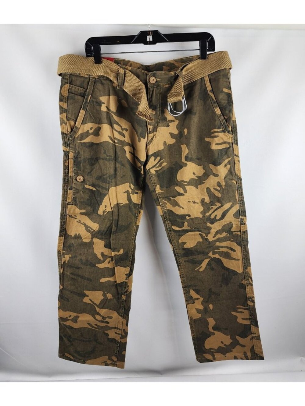 Jordan Craig Pants Mens 34x28 Camouflage Cargo  Brown Green